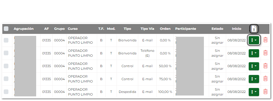 Seguimientos Pendientes